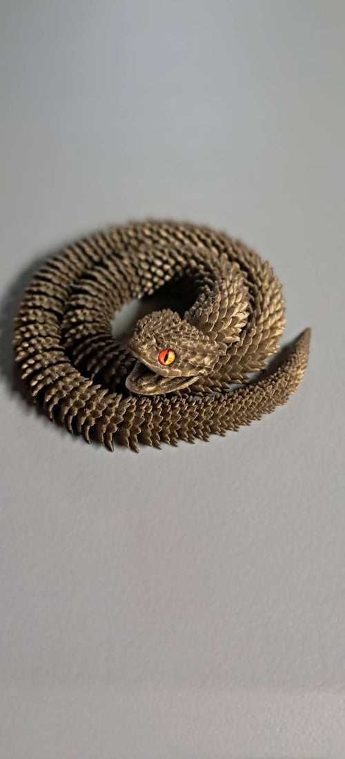 Articulated Snakes with Glass Eyes